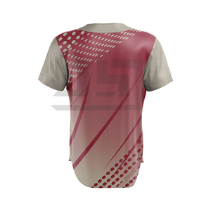 Camiseta de Béisbol Personalizada con Diseños y Colores Únicos. Camiseta Unisex para Adultos de Manga Corta 100% Poliéster para Todas las Temporadas - Product Image 5