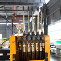 ISO CE EAC Zertifizierter Kleiner 3-Tonnen Hydraulischer Klappausleger-Deckkran mit Hydraulikaggregat für Yacht- und Arbeitsboot-Hebearbeiten