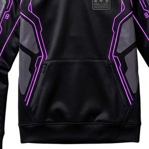 Sudadera Profesional para Sublimación con Logotipo Personalizado, Estampado Completo, Sudadera con Capucha de Forro Polar para Hombre, Ropa Urbana, Servicio de Marca - Product Image 4