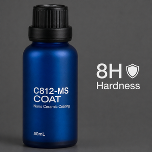 ECOWAY C812-MS 8H Polysilazane Car <b>Paint</b> Coating with 50ml Glass Bottle for Automotive Exterior Detailing Protection Shield - Product Image 5