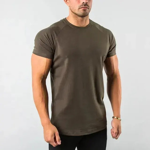 T-shirt de compression vintage de luxe de haute qualité 100% coton avec impression personnalisée, vêtements de sport pour hommes, t-shirt de compression à manches courtes - Product Image 5