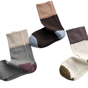 New Lightweight Luxury Versatile Crew 3D Fairy Style Rhinestone Cotton Bamboo Fiber <b>Breathable</b> <b>Socks</b> 8mm Size Full Rhinestone - Product Image 6