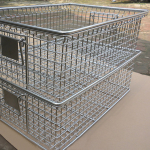 Premium Manual Stainless Steel Wire Mesh Sterilization Tray for Surgical and Dental Instruments - Product Image 5