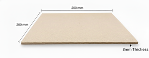กระดาษแข็งคุณภาพสูง ผลิตในไต้หวัน ขนาด 200 * 200 * 3 มม. - Product Image 2