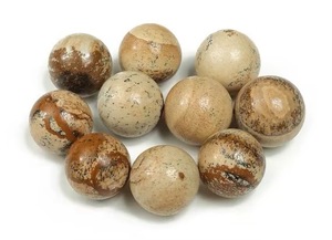 Nouvelle Arrivée : Sphère de Cristal de Jaspe Sculptée, Pierre Naturelle Polie, Boules de Pierres Précieuses pour la Guérison, Artisanat en Pierres Semi-Précieuses pour la Maison - Product Image 1