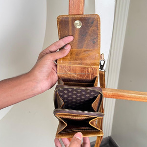 2025 nouveauté mode personnalisé à la mode sac à main petit cuir véritable haute qualité sac à main bandoulière téléphone portable sac pour unisexe - Product Image 6