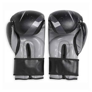 Guantes de Entrenamiento de Boxeo y Muay Thai de Cuero Profesional de Alta Calidad con Agarre para las Manos, Diseño Transpirable y Ligero - Product Image 1