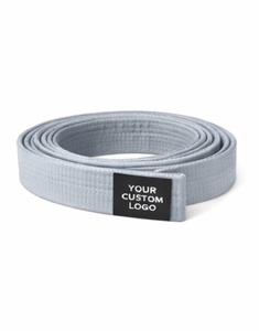 Cinturones de Jiu Jitsu Brasileño Hechos a Medida para Entrenamiento y Competición de Artes Marciales, Cinturones de Bjj Gi 100% Algodón para Adultos - Product Image 4