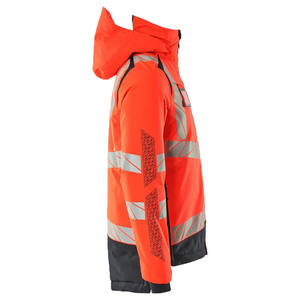 Nouvelle veste de travail en microfibre respirante, imperméable, résistante aux flammes, certifiée CE, avec des éléments réfléchissants - Product Image 4