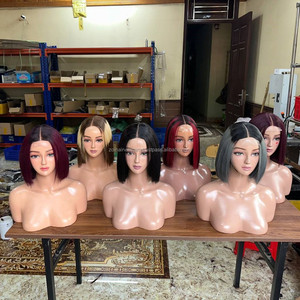 Perruque Bob en gros, perruques vietnamiennes en cheveux humains, perruques lisses en cheveux bruts, perruques Lace Front, perruque lisse ultra droite - Product Image 1