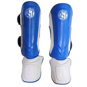 Espinilleras Profesionales de Boxeo, Resistentes, Absorbentes de Impactos, de PU de Alta Calidad, para MMA y Kickboxing, Suministro Directo de Fábrica - Product Image 1