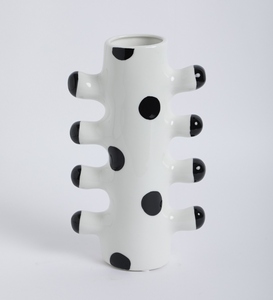Meilleure Vente 2025 : Vase Moderne en Métal Vert Mat à Motif Géométrique, Décoration de Table 8-16 Pouces, Résistant à la Rouille, Exportation Indienne pour Mariages - Product Image 1