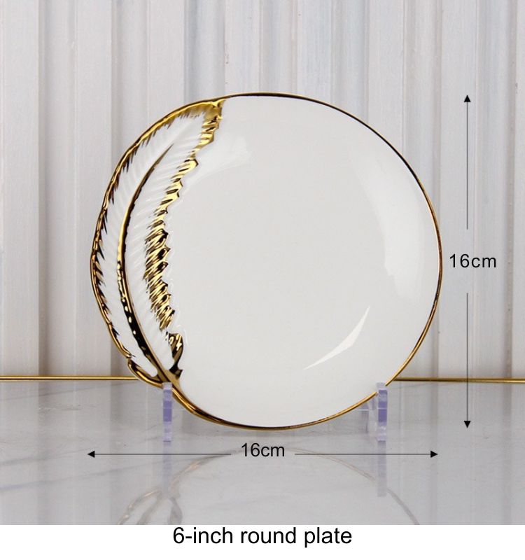 6-inch round plate