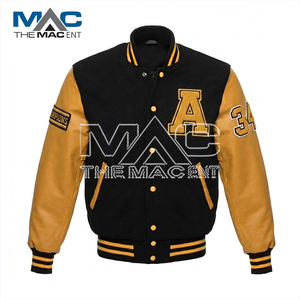 Custom Cropped Varsity <b>Jacket</b> - Letterman <b>Jacket</b> - Chenille <b>Patches</b> - Product Image 1