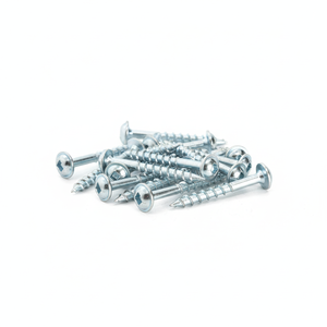 Tornillo Autorroscante para Madera PDC Modelo 8 CLASE 4, Cabeza Plana, Rosca Gruesa, Métrico/Pulgadas, Phillips/Pozi Drive, Niquelado/Zincado, Acero al Carbono - Product Image 1