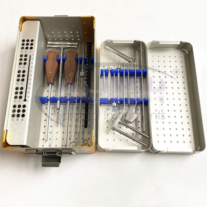 Orthopedic Cannulated <b>Screw</b> Surgical Kit Complete Instrument <b>Set</b> for Bone Fixation Procedures CE ISO Certified By Blush Surgical - Product Image 3