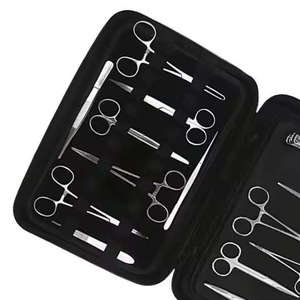 ชุดเครื่องมือผ่าตัดสัตว์คุณภาพสูง สแตนเลสสตีล ชุดผ่าตัดใหญ่และชุดผ่าตัดพื้นฐาน สำหรับการผ่าตัดสัตว์ทั่วไป - Product Image 2