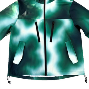 Custom Thermo-chromic <b>Smart</b> Outdoor Temperature-changing Color-changing Nylon Windbreaker <b>Jacket</b> Heat Reactive <b>Jacket</b> Supplier - Product Image 5
