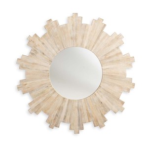 Mango Wood Sunburst <b>Mirror</b> Handmade Wall Decor - Product Image 1