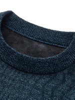 Schicker Strickpullover für Damen, atmungsaktiv, warm, stilvoll, gemütlich, Winterpullover, entspannt, elegant, lässige Kleidung, modische Layering-Kombination.