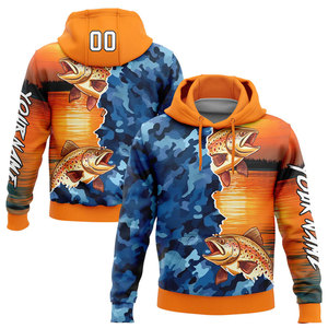 Sudadera con Capucha Personalizada con Diseño Especial de Peces Walleye en Color Negro y Dorado Viejo para la Temporada de Invierno - Product Image 4