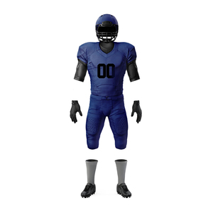 Uniformes de Fútbol Americano Transpirables de Talla Grande, Color Morado Oscuro, Ropa de Equipo, 100% Poliéster, Antibacteriano, Secado Rápido - Product Image 6