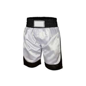 Shorts de course athlétiques écologiques pour hommes en tissu Oxford, pour la gym et l'entraînement, en polyester/coton, taille mi-haute élastique, légers, couleur unie, style urbain - Product Image 5