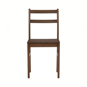 Minimalist Solid Wood Dining Set Walnut Finish Dining <b>Table</b> With 4 Chairs Walnut Home Dining Room Furniture - Product Image 5