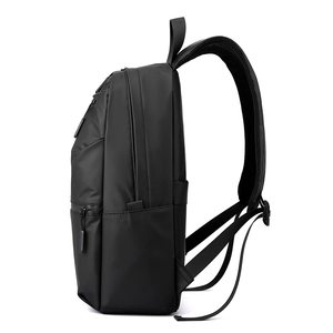 Minimalist Nylon <b>Laptop</b> <b>Backpack</b> 20-39L Water Resistant Unisex Softback with Shoulder Straps Zipper Closure - Product Image 3