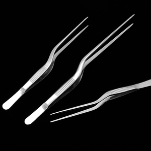 COBECO INSTRUMENTS คีมจับหูแบบ Jansen คุณภาพสูง ขนาด 16 ซม. รูปทรงดาบปลายปืน ทำจากสแตนเลส ใช้สำหรับผ่าตัดช่องท้อง ใช้ซ้ำได้ ระดับ Class - Product Image 3