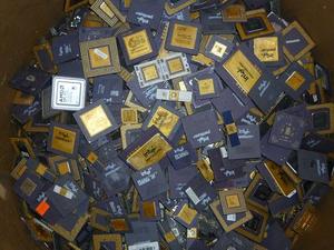 Chatarra de CPU de Cerámica PENTIUM PRO GOLD, Chatarra de CPU de Alta Calidad / CPU de Computadoras / Procesadores / Chips para Recuperación de Oro - Product Image 5