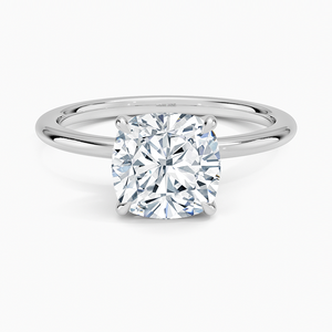 Hermoso Anillo de Plata S925 con Diamante Moissanite Solitario, Nuevo y Moderno, para Regalo de Fiesta o Reunión Nocturna para Mujer - Product Image 1