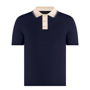 Kivotech – Polo de golf personnalisé de qualité supérieure avec logo, col rigide, séchage rapide, coupe classique, motif uni, en coton tricoté - Product Image 1