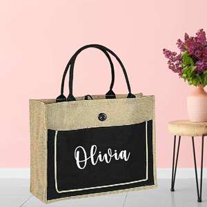 Sacs d'emballage en jute naturelle respirants pour le stockage de produits frais, de céréales, de riz et de blé - Product Image 4