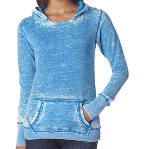 Léger meilleure vente tenue décontracté femmes lavage à l'acide sweat à capuche High Street Style personnalisé lavage à l'acide sweats à capuche pour les femmes - Product Image 4