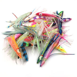 Esca Artificiale Luminosa da 6cm per Pesca in Mare, Gonnellino di Calamaro Sostitutivo, Jigging Polpo, Peso 10g - Product Image 4