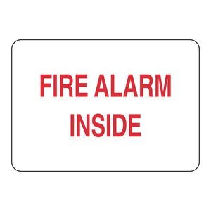 Señal de Seguridad Contra Incendios para Interiores Brady, Señal Adhesiva para Instalaciones con Impresión UV - Product Image 2