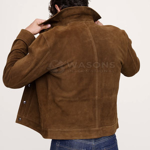 เสื้อแจ็คเก็ตแฟชั่นผู้ชายสไตล์ Trucker สีพื้น เรียบง่าย ทันสมัย เหมาะกับสตรีทแวร์ น้ำหนักเบา ใส่ได้ทุกวัน ชุดลำลองสำหรับกิจกรรมกลางแจ้ง - Product Image 6