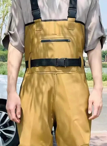 Vadeadores de Neopreno Impermeables para Hombre con Botas, Color Sólido, para Caza al Aire Libre, Temporada de Primavera, Talla Adulto - Product Image 2