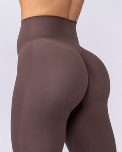 Leggings de yoga personnalisés avec logo, taille haute, leggings de sport sans couture pour femmes - Product Image 4