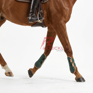 Bottes d'équitation légères avec soutien rembourré, tissu résistant et sangles réglables pour un soin pratique du cheval au quotidien - Product Image 2