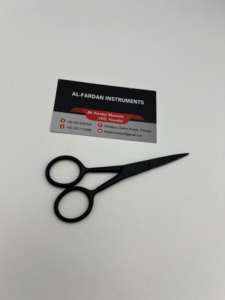 Tijeras Mini Personalizadas de Alta Calidad para Extensiones de Cabello, Herramientas Sostenibles de Acero Inoxidable con Color Negro Mate y Logotipo Privado - Product Image 5