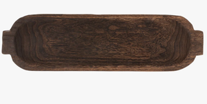 Bandeja de Madera Estilo Artesanal Moderno con Soporte de Madera Maciza y Centro de Mesa con Pintura de Ángel Ecológica para Mesa del Hogar - Product Image 3