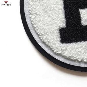 Patch brodé 3D adhésif en PU de haute qualité, bordure surpiquée, pour chapeaux et vêtements, couleur et taille personnalisables, le plus vendu - Product Image 3