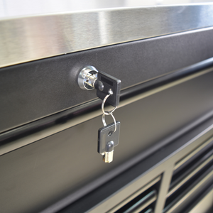 Wholesale 155cm 10 <b>Drawer</b> Heavy Duty Lockable Rolling <b>Tool</b> Cabinet with Stainless Steel Top for Garage Workshop Industrial Use - Product Image 6