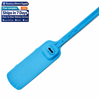 Sceau de sécurité en plastique indicatif anti-effraction YSD - 250 mm / 300 mm pour la protection des marchandises et la logistique