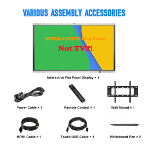 Pizarra Interactiva de 75 Pulgadas con Pantalla <span class=keywords><strong>Eshare</strong></span>, Paneles Planos Interactivos Digitales, Pizarra de Enseñanza con IA para Escuelas y Conferencias - Product Image 4