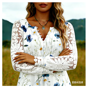 Tela Cómoda y Agradable al Tacto, Vestidos Elegantes Personalizados al por Mayor para Mujer, Fabricante - Product Image 1