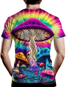 Camisetas Personalizadas por Sublimación para Hombre, al por Mayor, de Alta Calidad, Antiarrugas, Ecológicas, de Poliéster/Algodón, Manga Corta, Corte Regular, Secado Rápido - Product Image 5