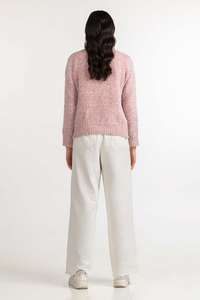 Suéter de lana de alpaca con cuello alto estilo informal para mujer, suave, de color sólido, holgado y cómodo para otoño. - Product Image 4
